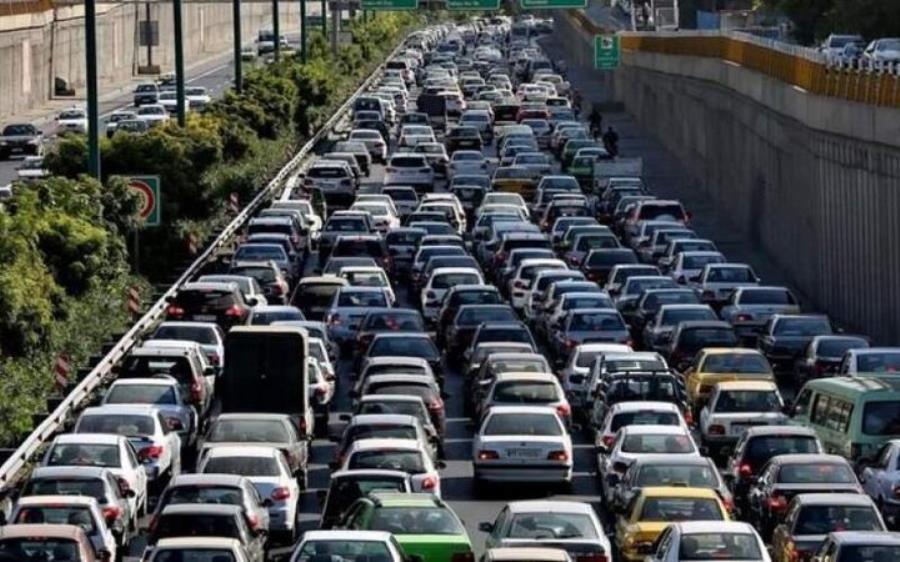 وضعیت ترافیکی معابر پایتخت در روز آغاز سال تحصیلی در دانشگاه‌ها